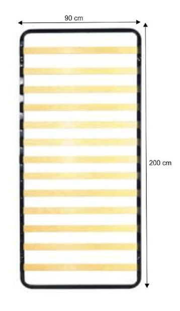 Kovový rošt 90 cm Rolo 7861