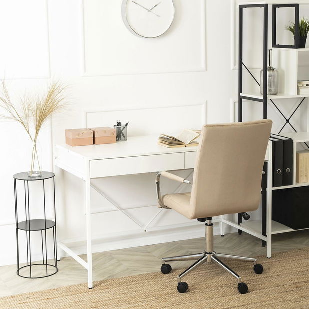 Psací stolek Azisa (bílá)