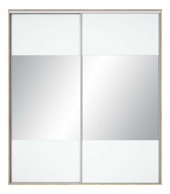 Šatní skříň BRW Nadir 220 (se zrcadlem)