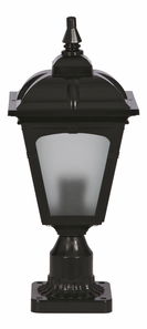 Venkovní nástěnné svítidlo Becki (černá + bílá)