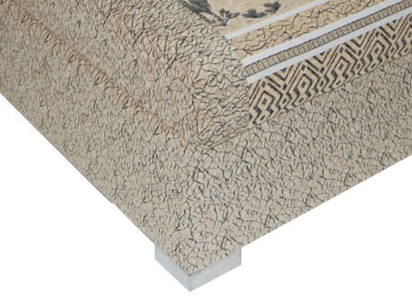 Manželská postel 160 cm BRW Chicago (s roštem a matrací)