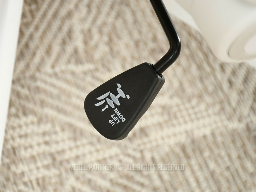 Kancelářské křeslo Ikergen (šedá + bílá)