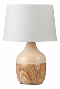 Stolní lampa Yvette 4370 (béžová + bílá)