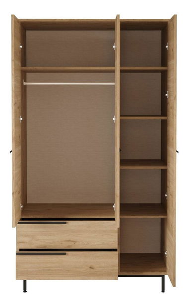 Šatní skříň Otto 15 (ořech)