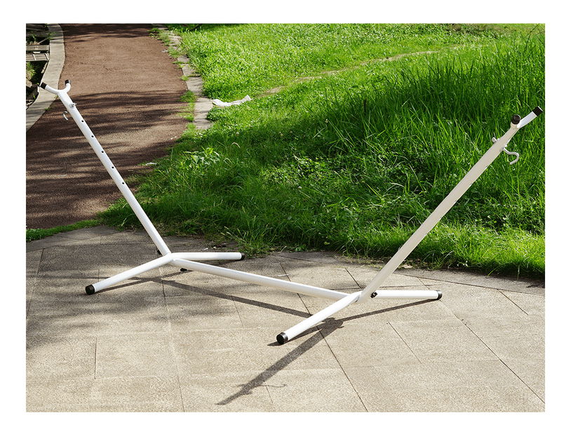 Stojan na houpací síť Olato (bílá)