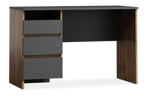 PC stolek Babara (antracit + dub wotan)