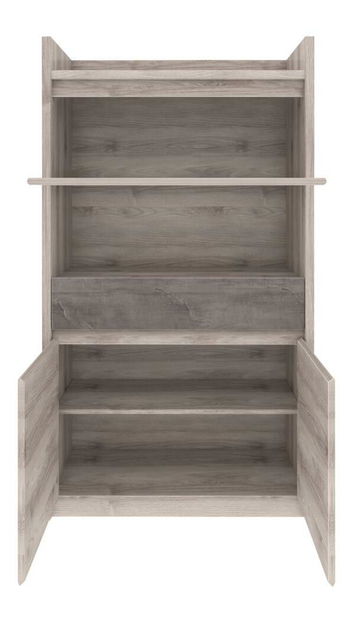 Vitrína Jess new (kaštan nairobi + onyx)