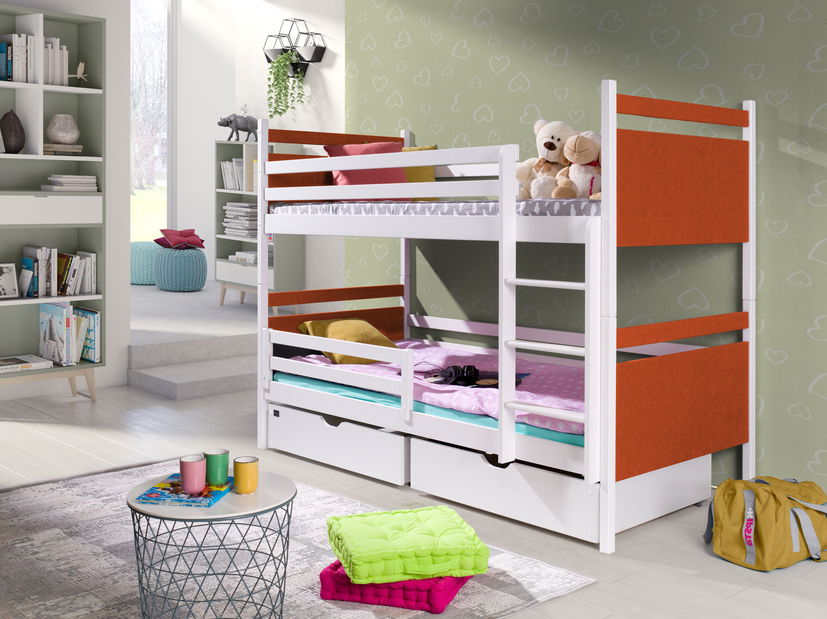 Dětská postel 90 cm Talia (s roštem a úl. prostorem) (sawana 18)