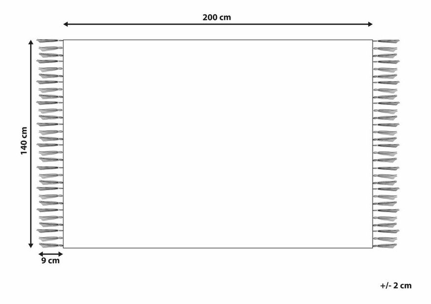 Koberec 140 x 200 cm Silch (béžová)