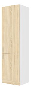 Potravinová kuchyňská skříňka Sylrona 60 DK 210 2F (dub sonoma + bílá)