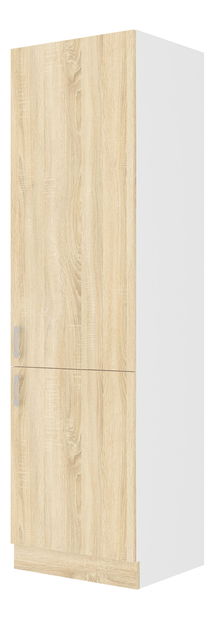 Potravinová kuchyňská skříňka Sylrona 60 DK 210 2F (dub sonoma + bílá)