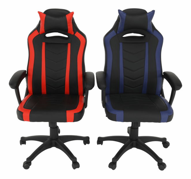 Kancelářské křeslo Agi (černá + červená)