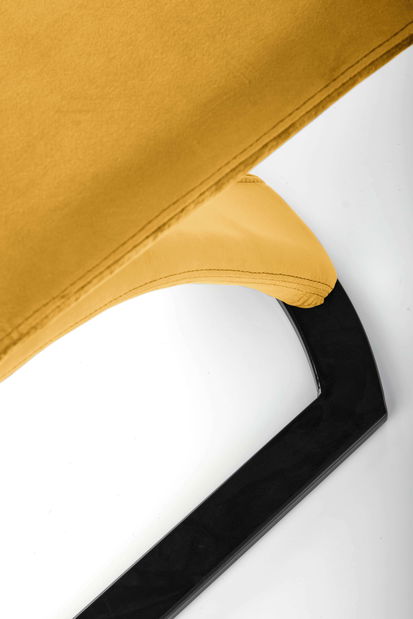 Jídelní židle Klamgan (hořčičná)