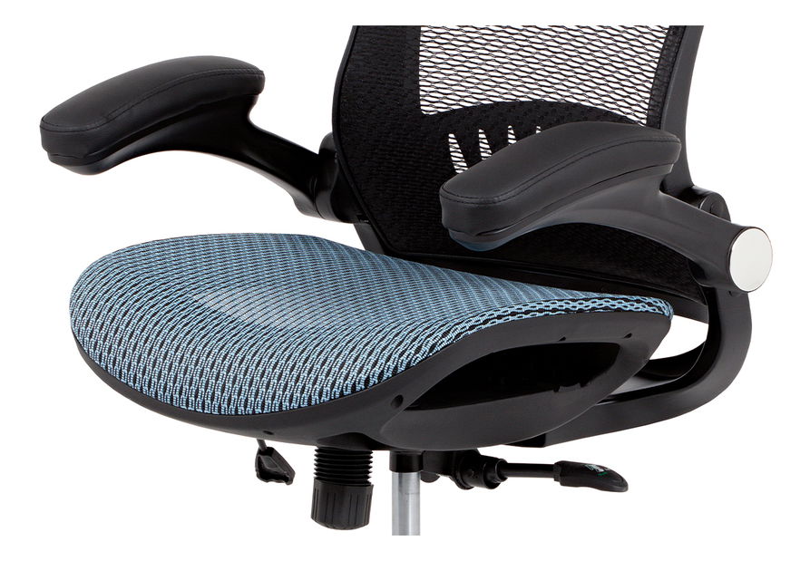 Kancelářská židle Keely-A185 BLUE