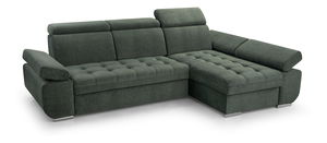 Rohová sedací souprava Belona (zelená) (P)