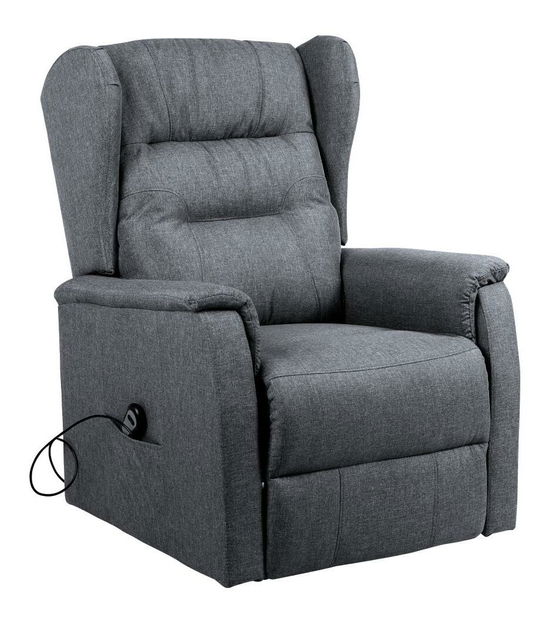 Polohovací křeslo Demuestra (světle šedá)