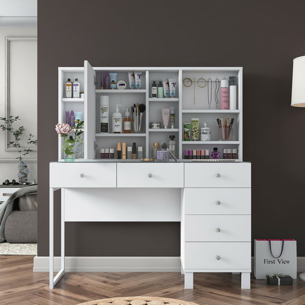 Policová skříň Jeli (ořech)