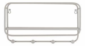 Nástěnný věšák Felmira 1 (šedá)