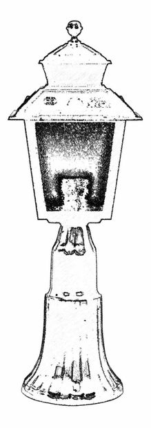 Venkovní nástěnné svítidlo Danniella (černá)