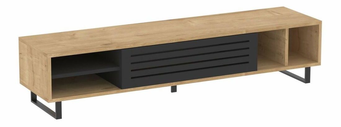 TV stolek/skříňka Samba (dub safírový + antracit)