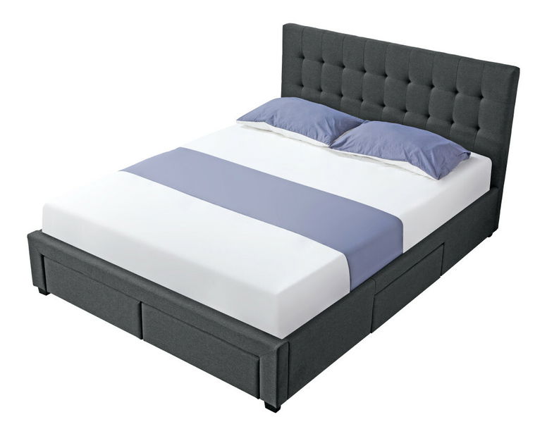 Manželská postel 180 cm Milada äs roštem)