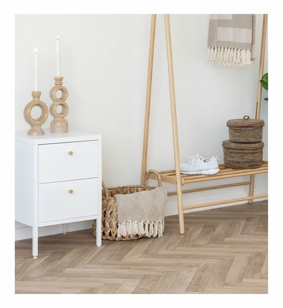 Set 3 ks košíků Bravena (přírodní)