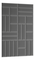 Set 26 čalouněných panelů Quadra 120x195 cm (světlešedá)