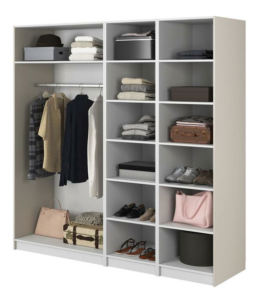 Šatní skříň Forry XIV (sivobéžová)