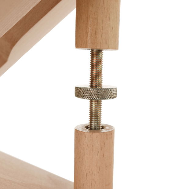 Ergonomická klekačka Florentina (hnědá + buk)