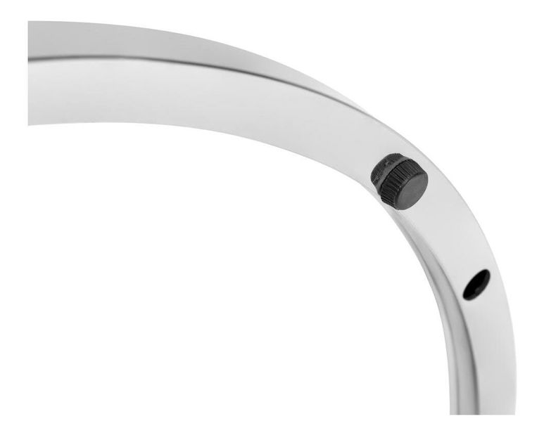 Set 2 ks konferenčních stolků Dvan (stříbrná + černá)