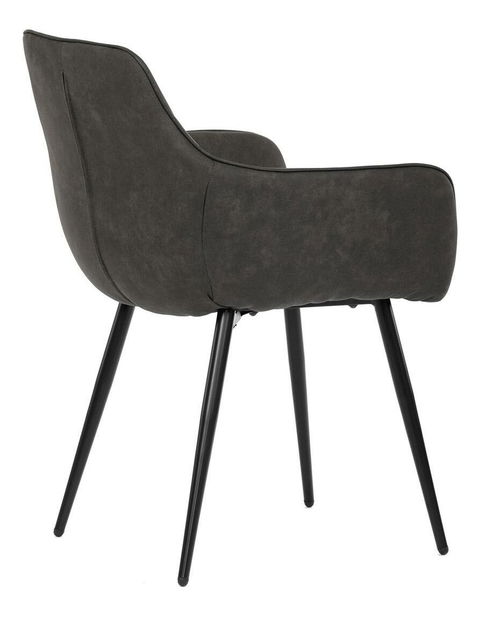 Jídelní židle Deshace (imitace broušené kůže)