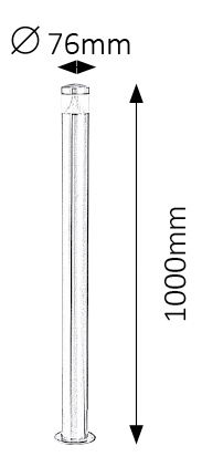 Venkovní svítidlo Tucson 8160 (nerezavějící ocel)