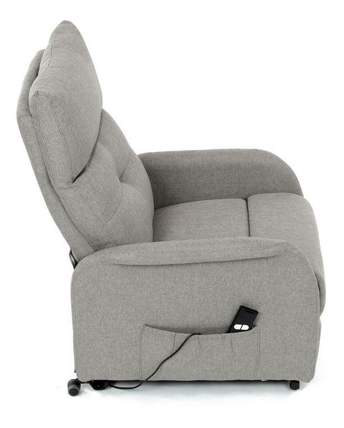 Polohovací křeslo Truculenta (krémová)