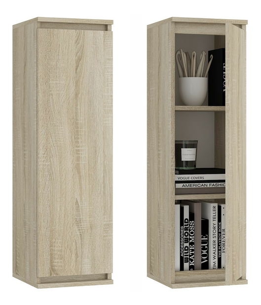 Obývací stěna Megaherzios (dub sonoma) (bez osvětlení)