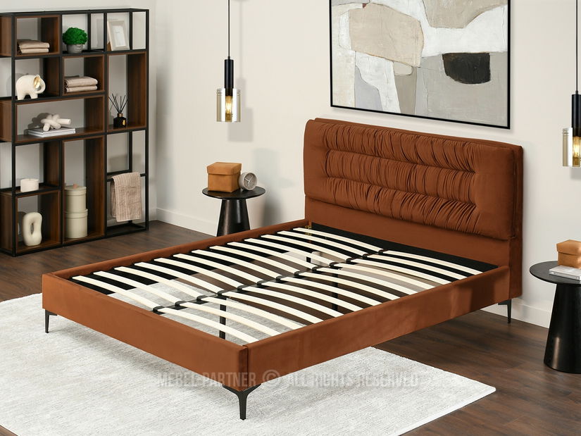 Manželská postel 160 cm Creame 160 (černá)