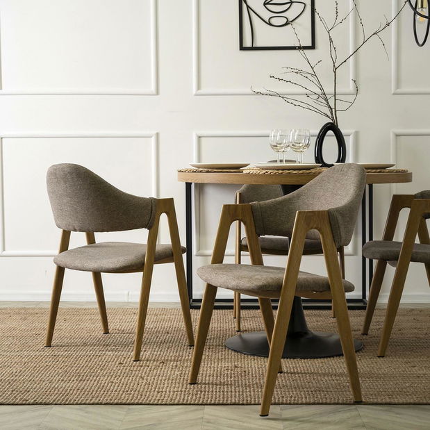 Jídelní židle Renuncio (béžová)