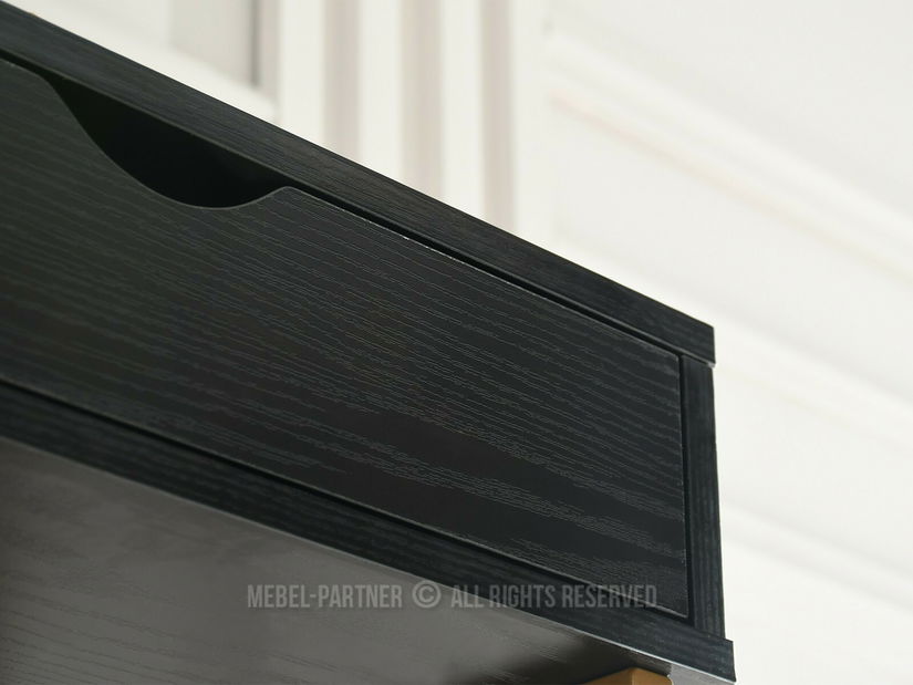 Noční stolek Entrevista (zlatá)