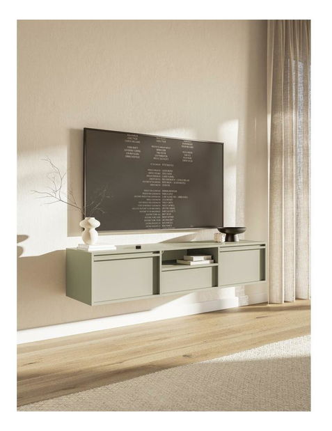 TV skříňka/stolek Evane E4 (šedá)