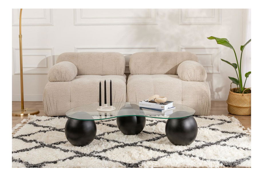 Konferenční stolek Samtosfer (černá) *výprodej