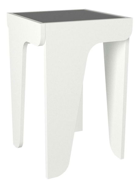 Příruční stolek Pododo (bílá)