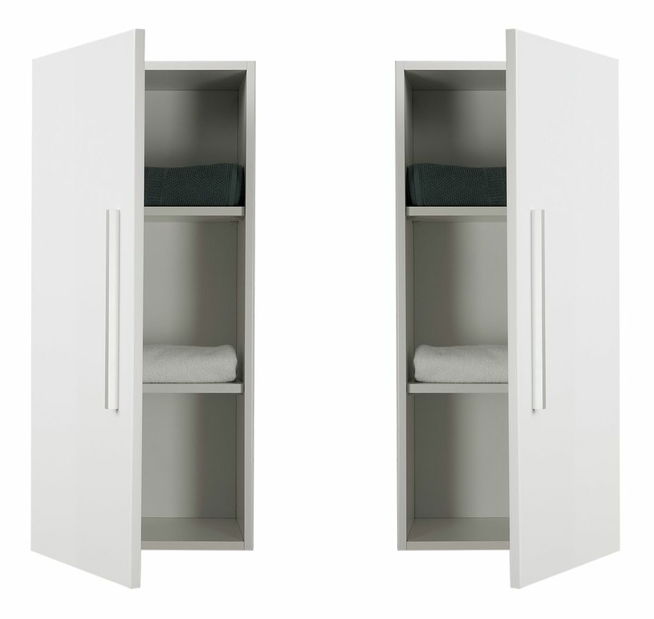 Skříňka do koupelny Bilbo (bílá)