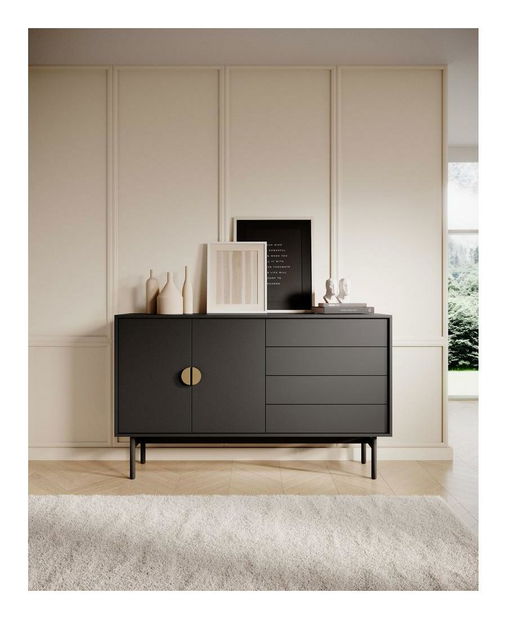 Skříňka Stellia S5 (černá)