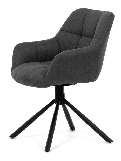 Jídelní židle Hogares (tmavě šedá)