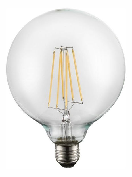 LED žárovka Led bulb 10586 (nikl + průhledná)