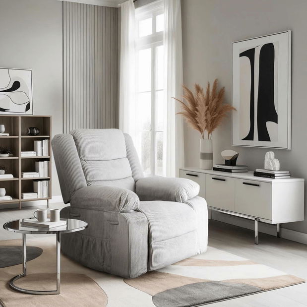 Polohovací křeslo Apoya (šedá)