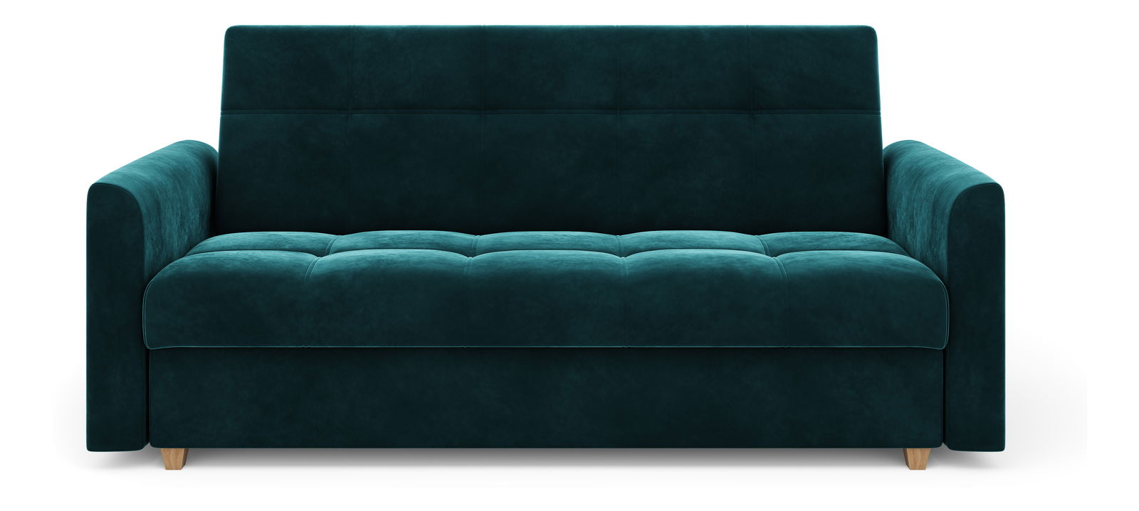 Pohovka dvousedačka Luna (smaragdová)