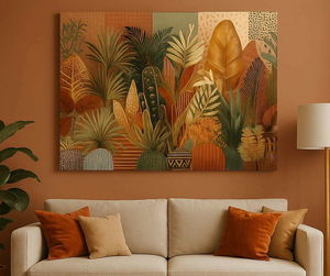 Obraz Hama 5 (bílá) 50 x 70 cm