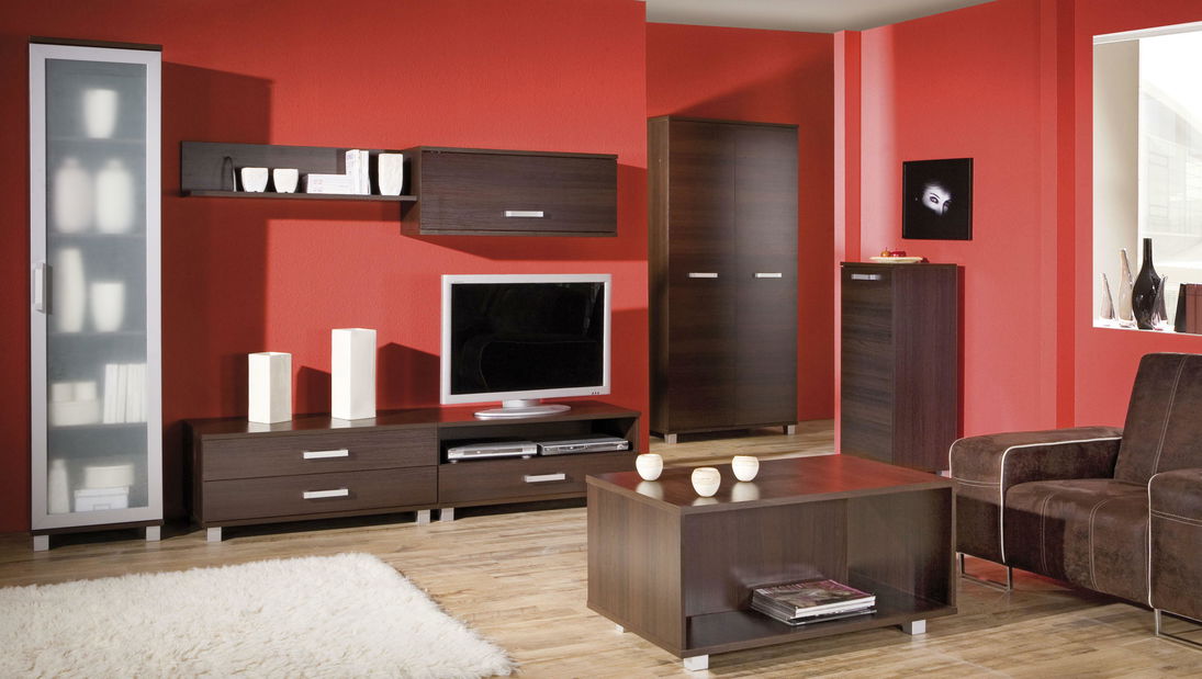 Policová skříň Manton M1 (dub catania)