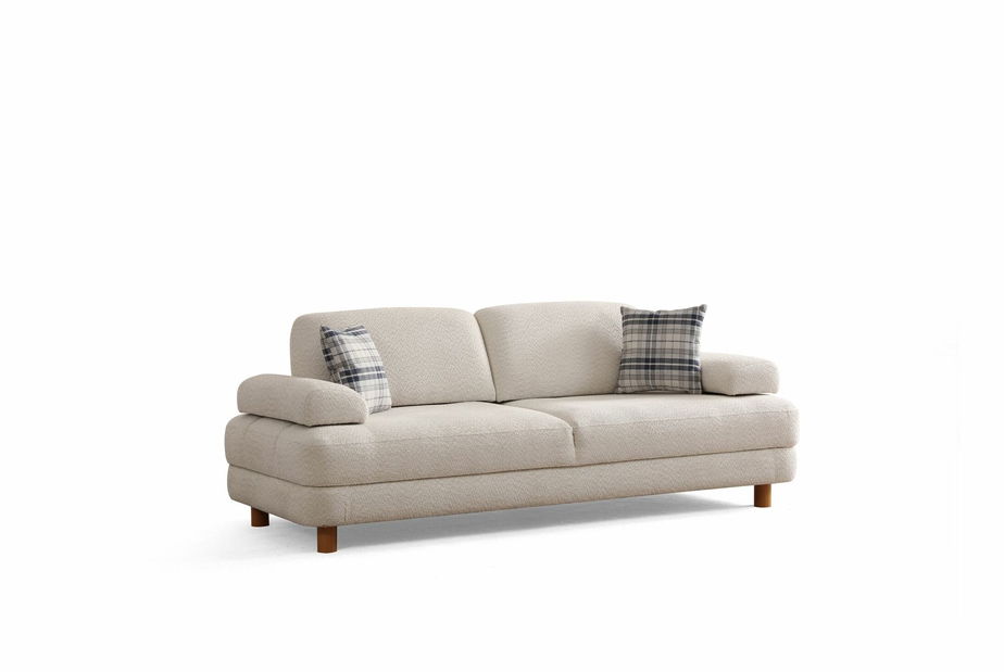 TV stolek/skříňka Yutta (šedá + modrá)