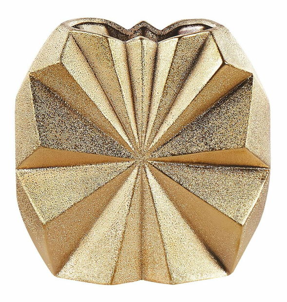 Váza 25 cm Alel (zlatá)